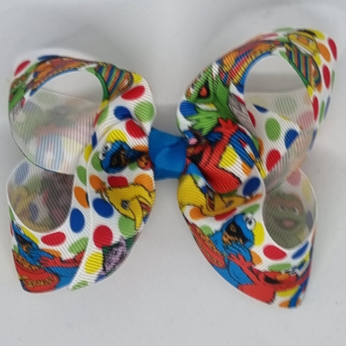 4 Inch Boutique Bow - Sesame Street