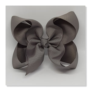 4 Inch Boutique Bow - Black to White