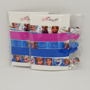 Yoga Hair Tie Set - Frozen