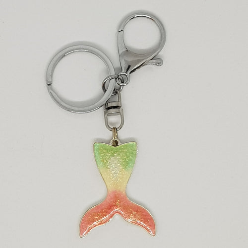 Key Ring / Bag Bling - Mermaid Tail