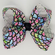 4 Inch Boutique Bow - Mermaid Scale
