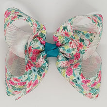 4 Inch Boutique Bow - Flowers