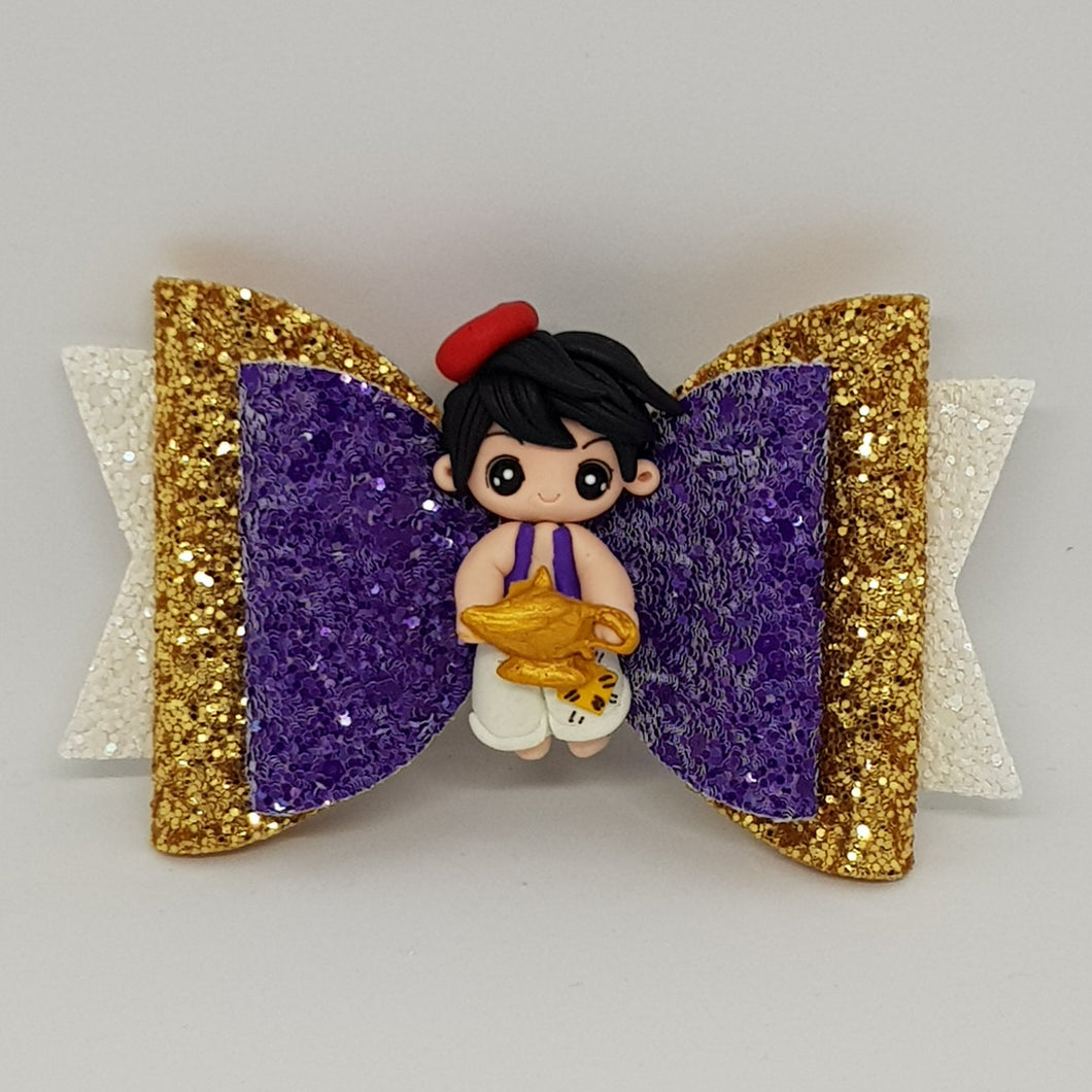 4.3 Inch Deluxe Natalie Bow - Aladdin Inspired