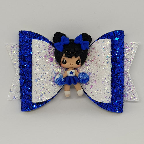 4.3 Inch Deluxe Natalie Bow - Cheerleader