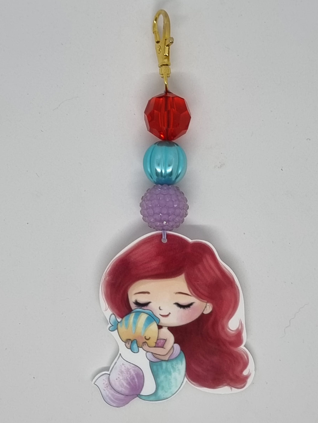 Key Ring / Bag Bling - Mermaid Princess Ariel