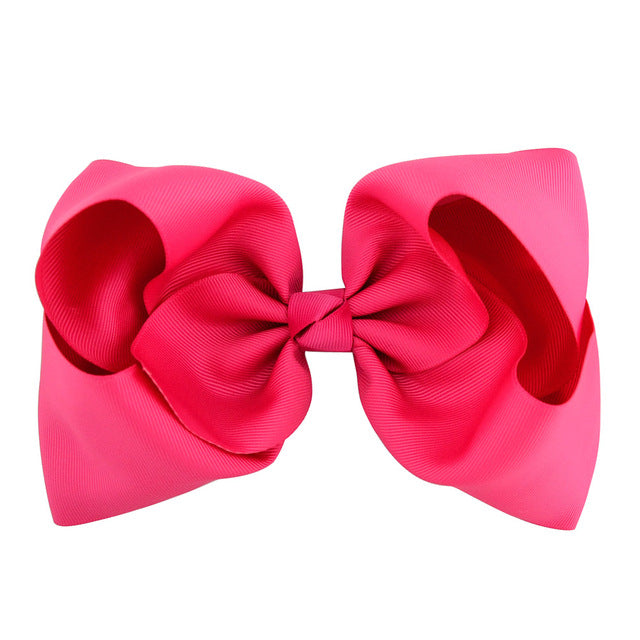 8 Inch Boutique Bow - Pinks