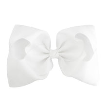 8 Inch Boutique Bow - Black to Whites