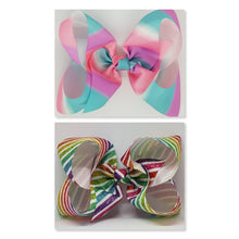 8 Inch Boutique Bow - Stripes